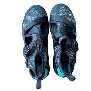 Chaco Odyssey Black and Teal Sandals - Men's Size 12